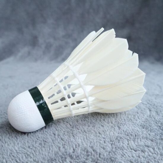 G4 goose feather badminton shuttlecock with PU cork for training