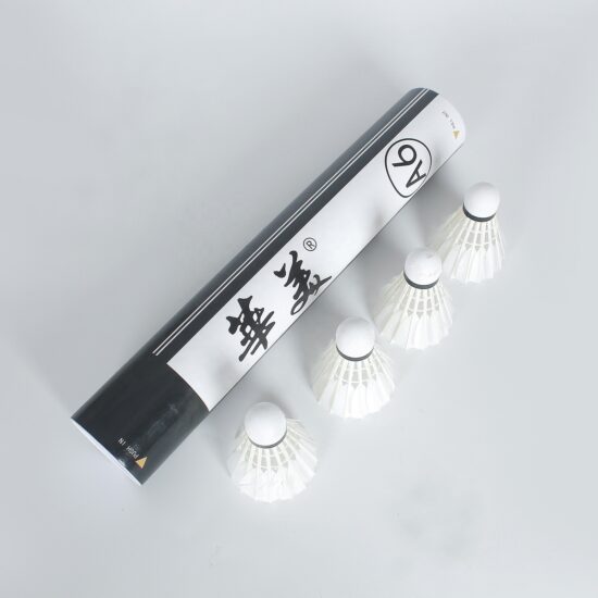 High durability goose feather badminton shuttlecock for club and competition