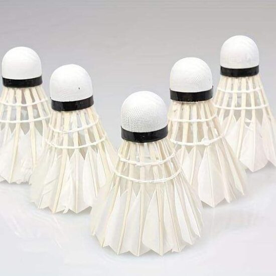 Custom Duck Feather Badminton Shuttlecock with Cork Base