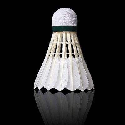 Custom Duck Feather Badminton Shuttlecock with Cork Base