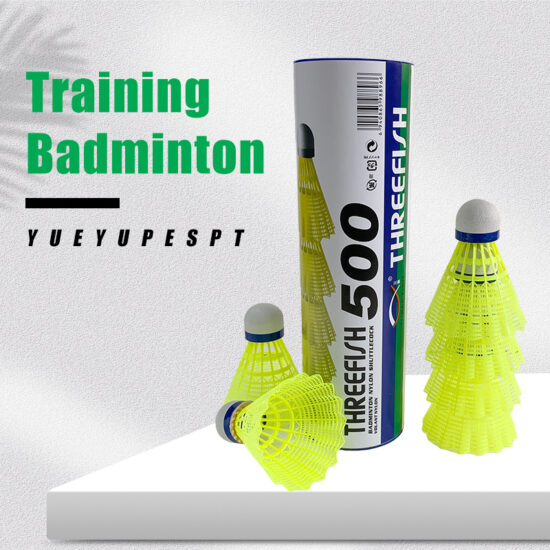 Nylon feather badminton shuttlecocks for training and match use