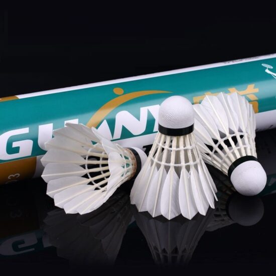 Durable duck feather shuttlecocks for indoor and outdoor training