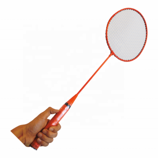Promotional Iron Badminton Racket Set with PVC Carry Bag