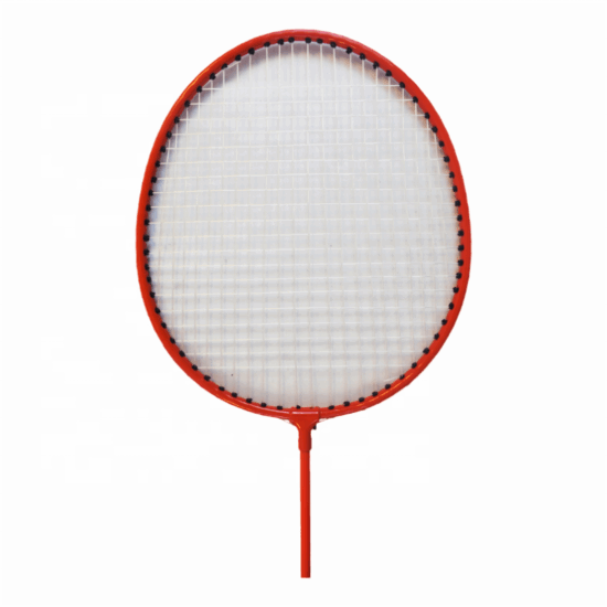 Promotional Iron Badminton Racket Set with PVC Carry Bag