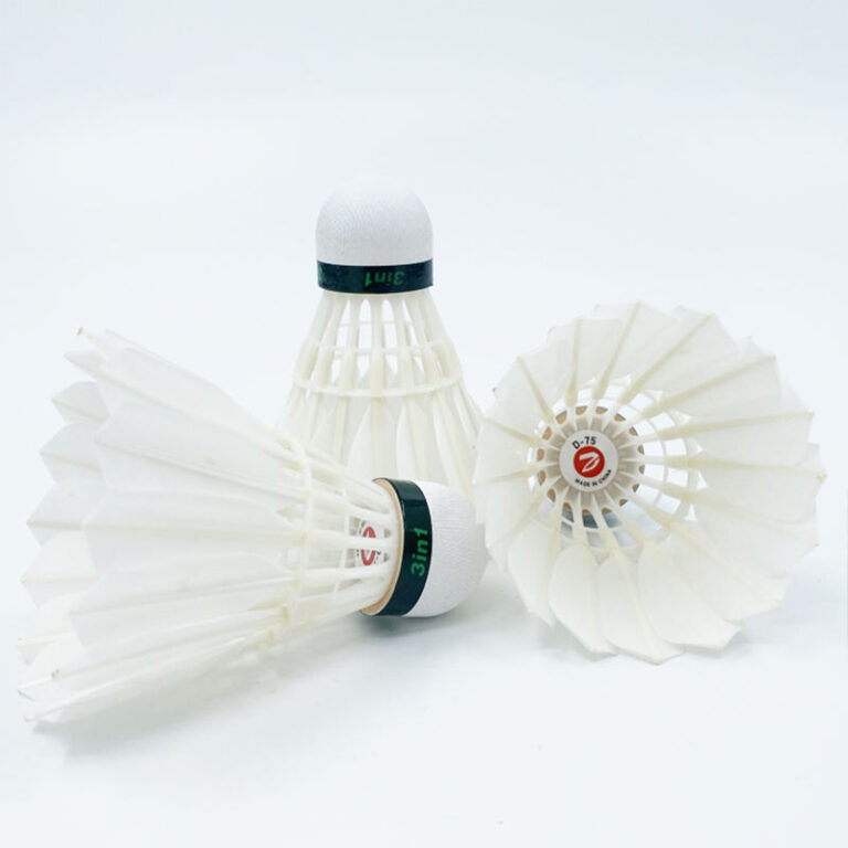 JINWEI Durable Feather Shuttlecocks – 6pcs/12pcs Training Use