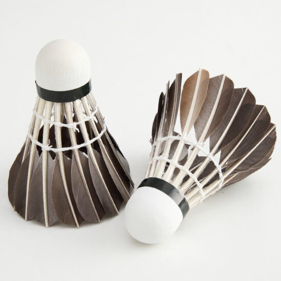 Jinwei Durable Shuttlecocks for Indoor and Outdoor Badminton in 6/12 Packs