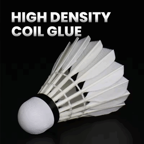 KUNLI bronze goose feather shuttlecock for wholesale and training