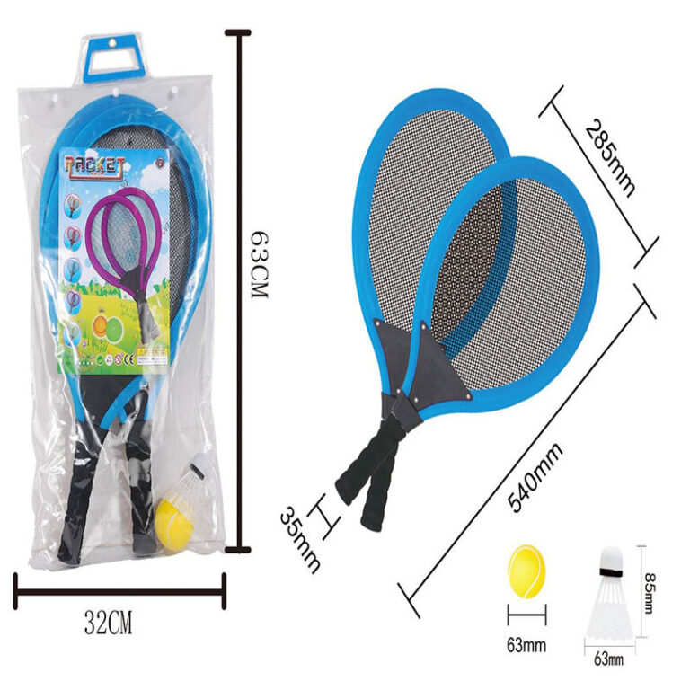 Kids Outdoor Table Tennis Racket Set with Cloth Handle