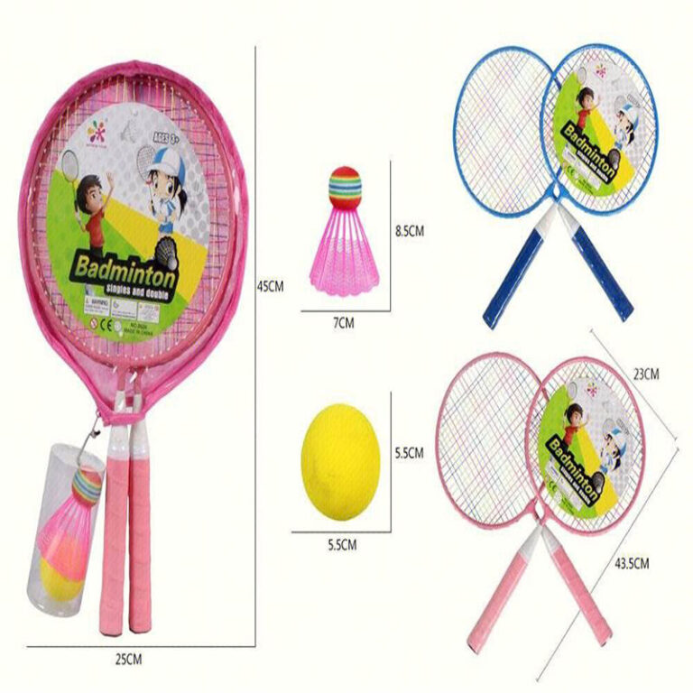 Kids Outdoor Table Tennis Racket Set with Cloth Handle