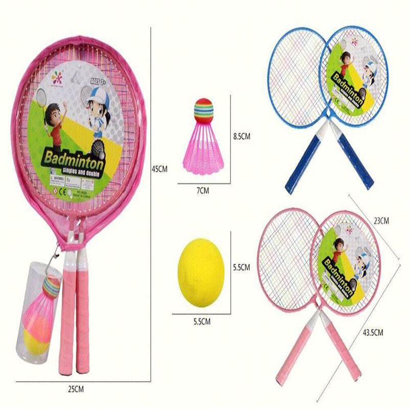 Kids Outdoor Table Tennis Racket Set with Cloth Handle