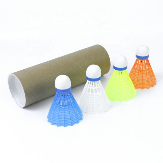 LED glowing nylon badminton shuttlecock for night use