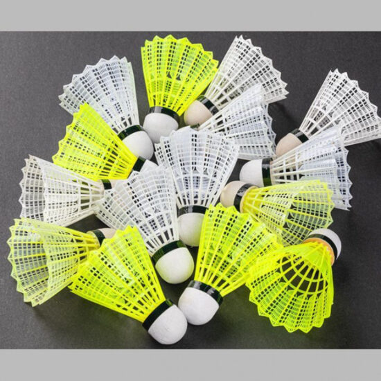 LED Glow-in-the-Dark Nylon Shuttlecocks – Night Outdoor Badminton