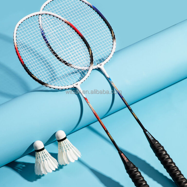 Lightweight Aluminum Badminton Racket Set for Wholesale