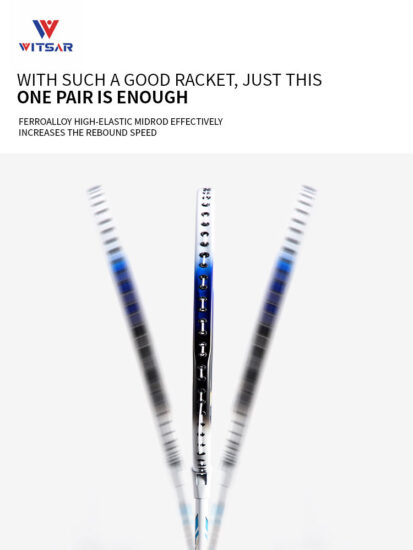 Lightweight Aluminum Badminton Racket Set for Wholesale