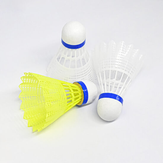Lightweight Class D plastic and goose feather badminton shuttlecock