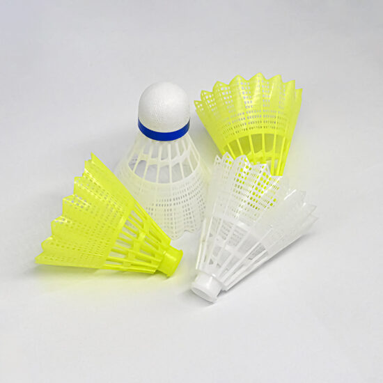 Lightweight Class D plastic and goose feather badminton shuttlecock