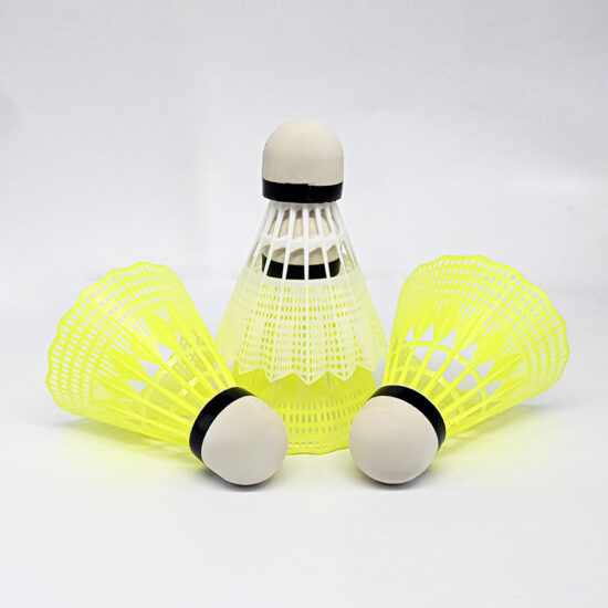 Lightweight Class D plastic and goose feather badminton shuttlecock