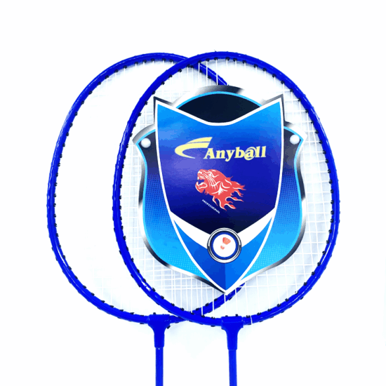 Lightweight Steel Badminton Racket for Training Use