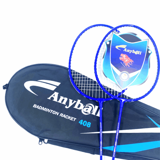 Lightweight Steel Badminton Racket for Training Use