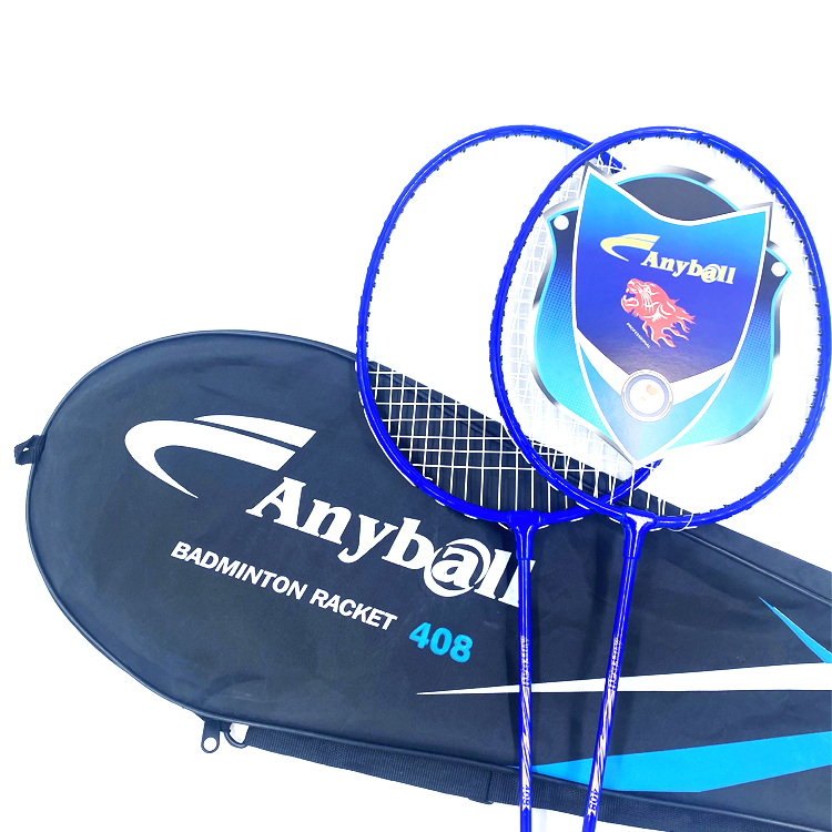 Lightweight Steel Badminton Racket for Training Use