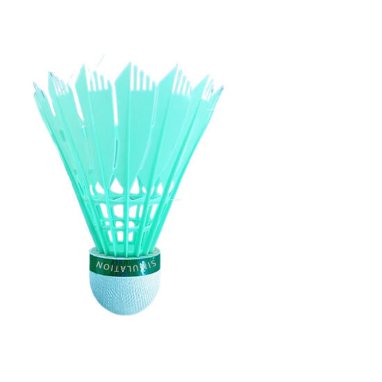 Macaron Pink and Blue Badminton Shuttlecocks – Durable Sakura Style 6-Pack