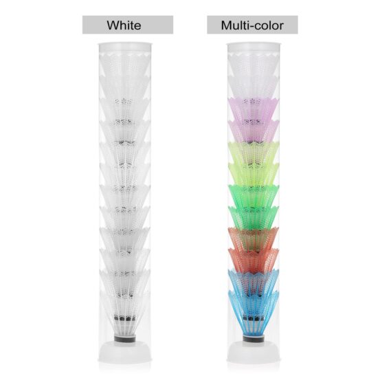Model 670 durable nylon badminton shuttlecocks, 6-pack for training