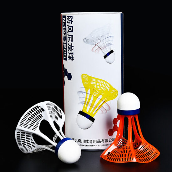 N-103 nylon air shuttle badminton shuttlecocks for outdoor training use

