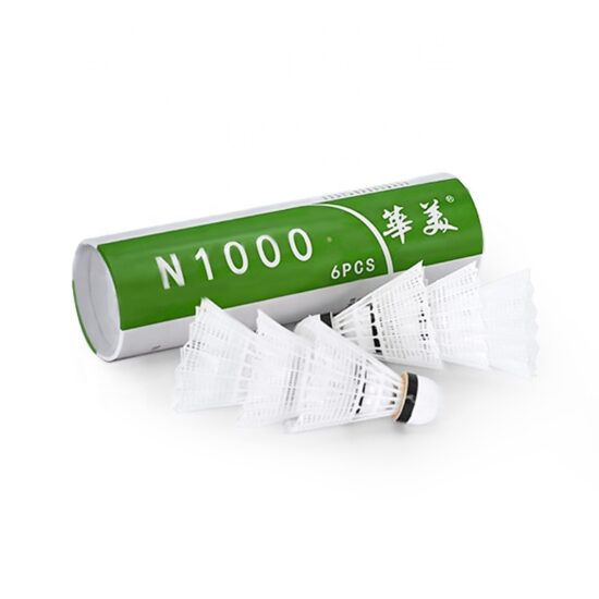 N1000 plastic badminton shuttlecocks for training and recreational play