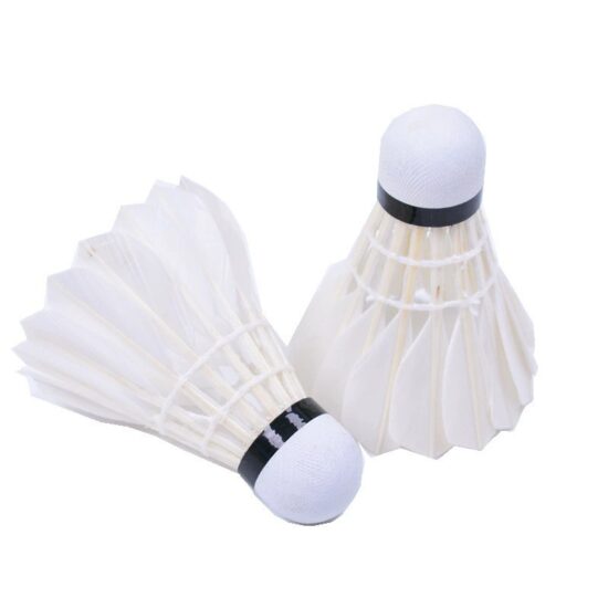 No.9 Single-Sided Goose Feather Shuttlecock for Indoor and Outdoor Badminton