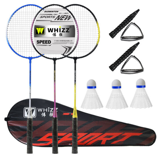 OEM Custom Logo Iron Badminton Racket Large Stock
