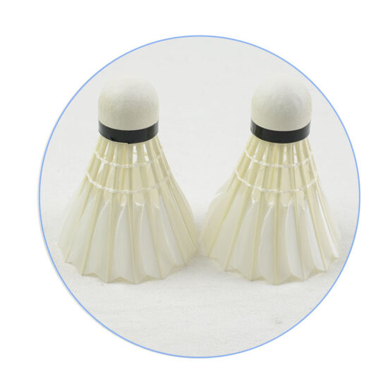 Custom OEM nylon feather badminton shuttlecock with low price
