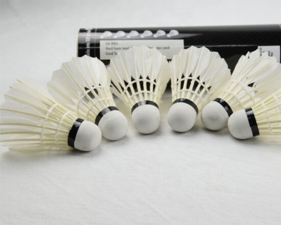 Custom OEM nylon feather badminton shuttlecock with low price