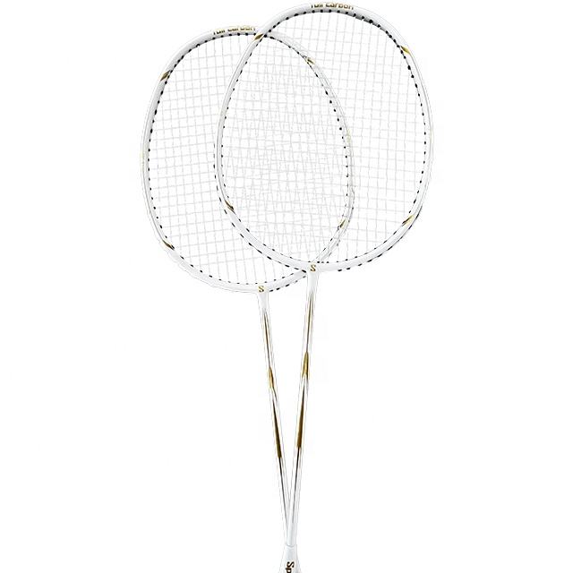 Outdoor Training Badminton Racket with Iron and Steel Frame