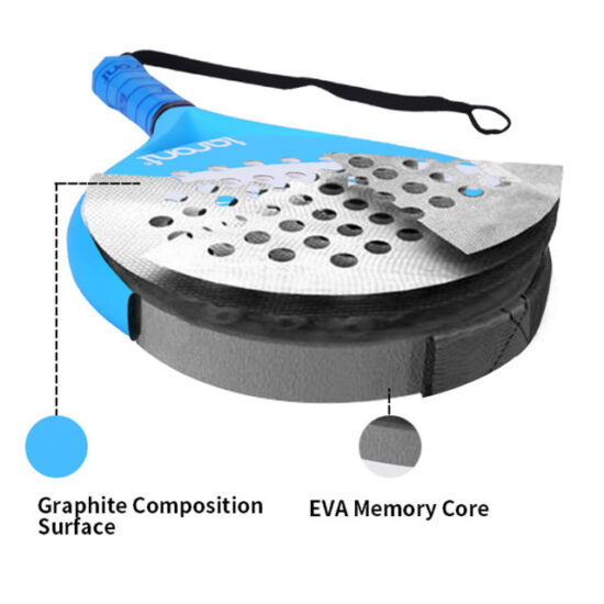 Carbon Fiber Beach Padel Paddle Racket from China
