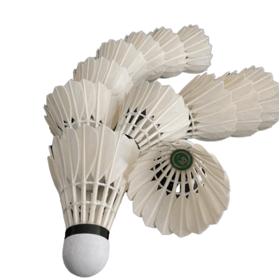 4-Pack Professional Goose Feather Badminton Shuttlecock for Tournament

