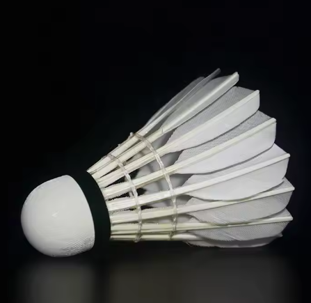 Professional tournament goose feather shuttlecock with high stability