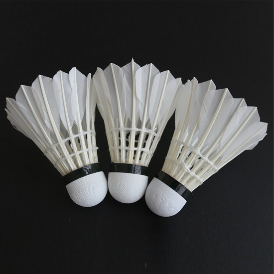  Professional tournament goose feather shuttlecock with high stability