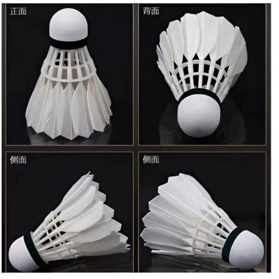 Stable Series Goose and Duck Feather Shuttlecocks for Outdoor Training