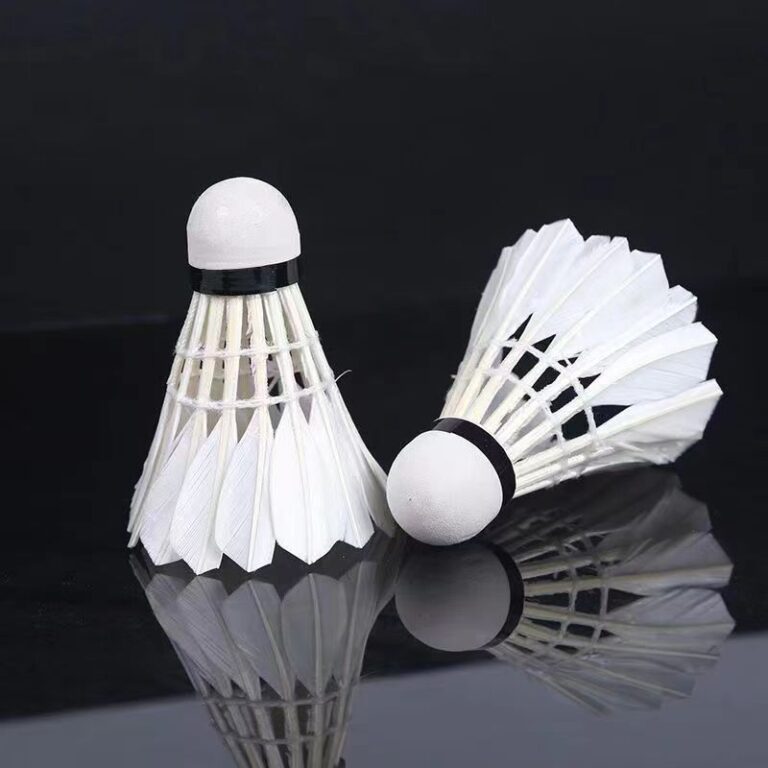 Stable Series Goose and Duck Feather Shuttlecocks for Outdoor Training