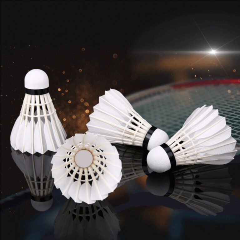 Stable Series Goose and Duck Feather Shuttlecocks for Outdoor Training