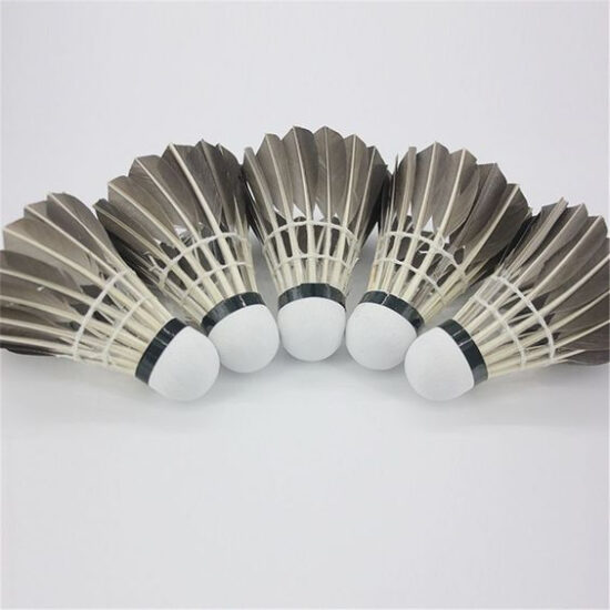 Super Class Goose Feather Badminton Shuttlecock with Duck CorkImage Title: