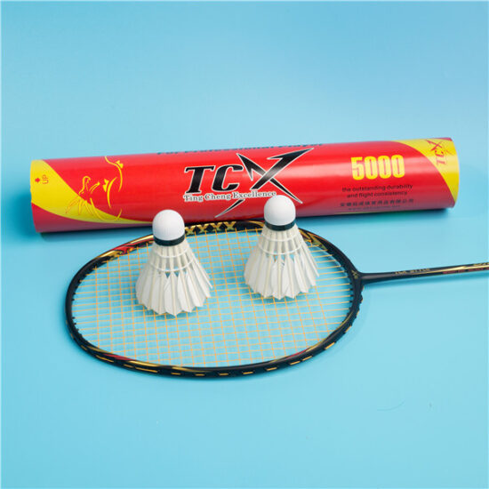 TCX5000 goose feather badminton shuttlecock same as XP2 silver