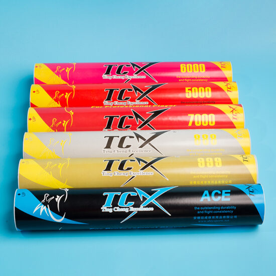 TCX5000 goose feather badminton shuttlecock same as XP2 silver