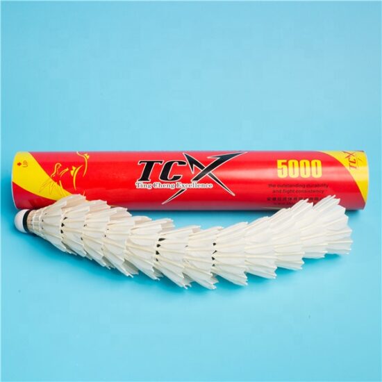 TCX5000 goose feather badminton shuttlecock same as XP2 silver