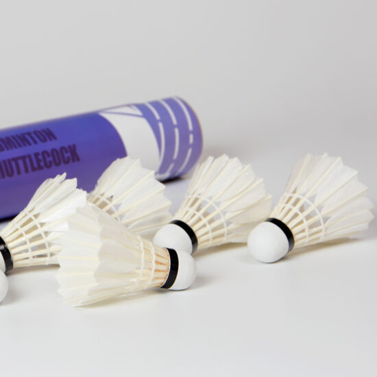 TaiFiber Duck Feather Shuttlecocks with Goose Head Cork