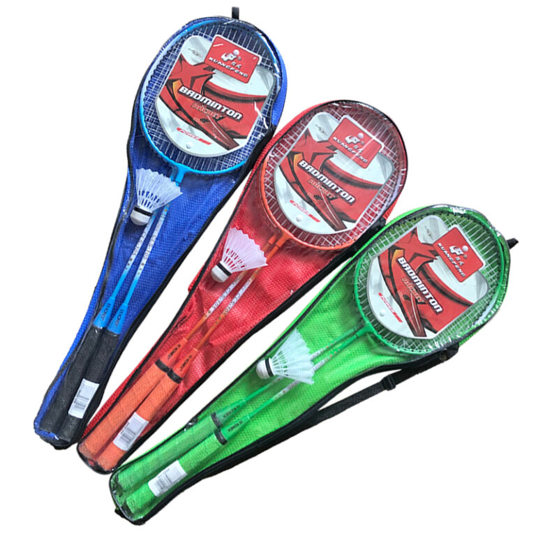 Ultra lightweight iron-aluminum-carbon badminton racket with high modulus design
