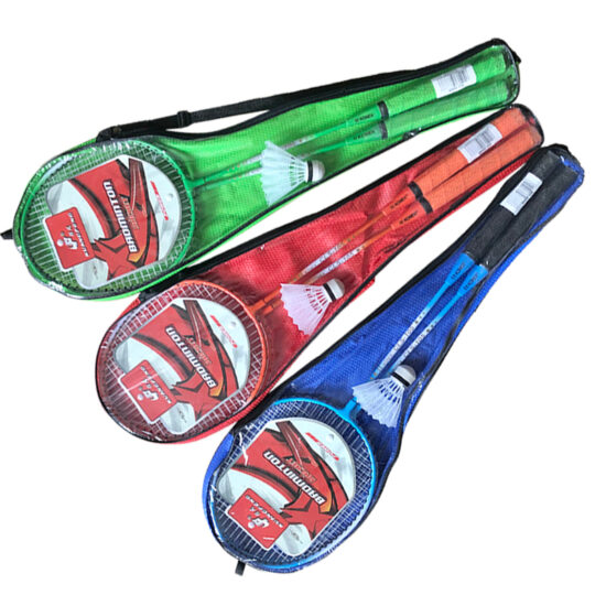 Ultra lightweight iron-aluminum-carbon badminton racket with high modulus design