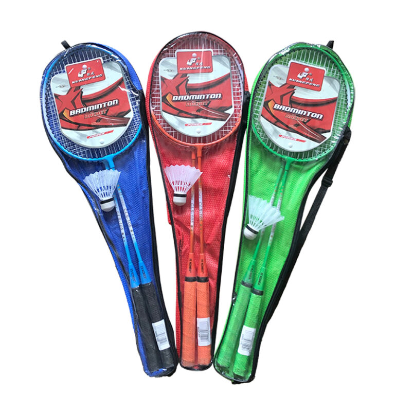 Ultra lightweight iron-aluminum-carbon badminton racket with high modulus design