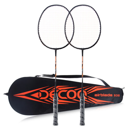 Ultralight Iron Badminton Racket Set | Indoor Use | Super Light Grip Design