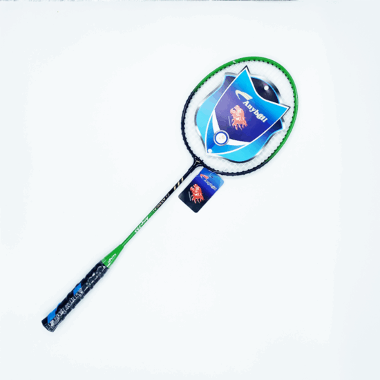Wholesale Aluminum T Joint Badminton Racket Set with PVC Grip
